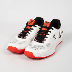 Sepatu On Cloud On The Roger Pro Clay Undyed White Lily Orange Unisex Sport Sneakers Pria Wanita Sepatu Olahraga Gym Padel