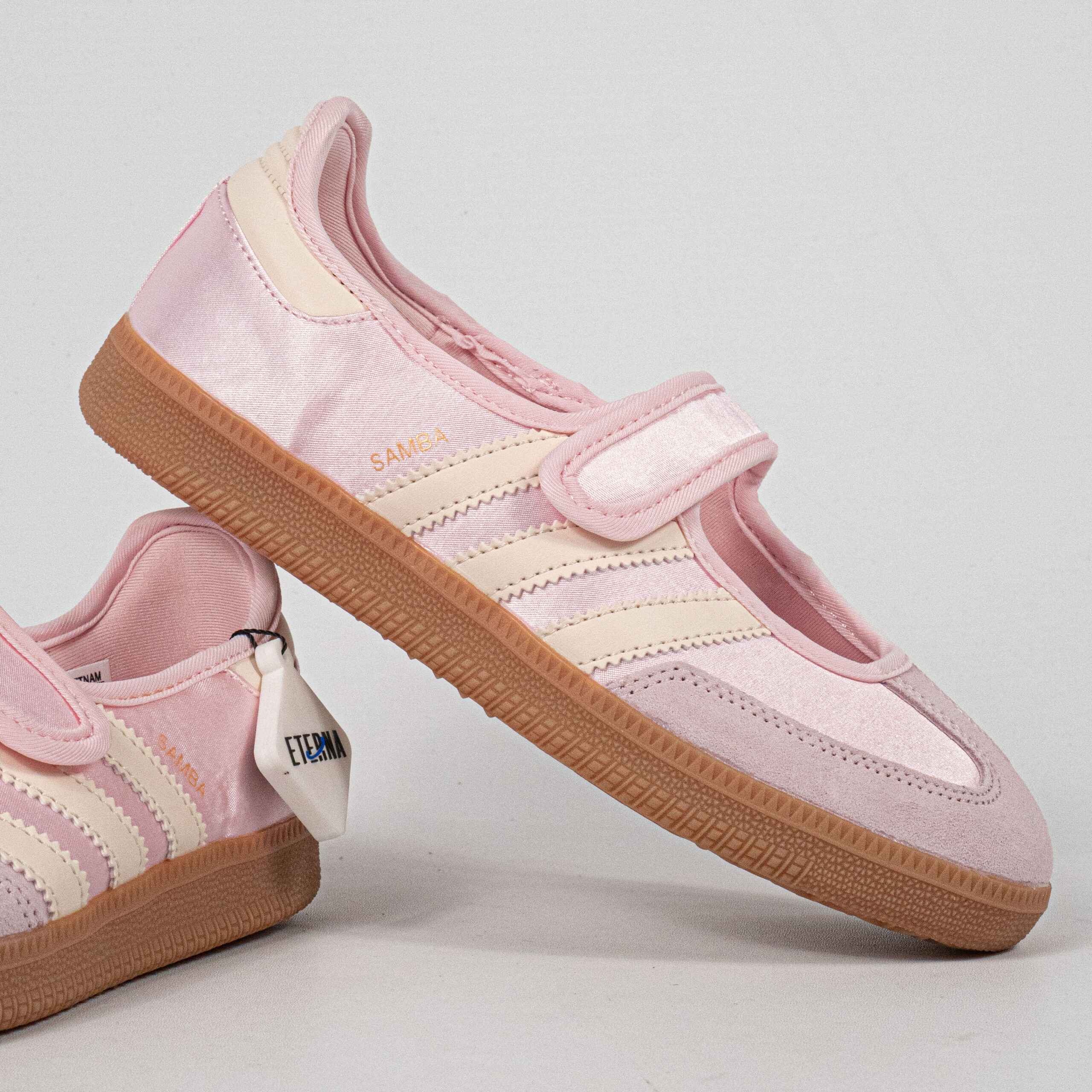 Sepatu Adidas Samba Jane Sandy Pink Cream White Women Casual Sneakers Wanita Sepatu Kasual - Image 4