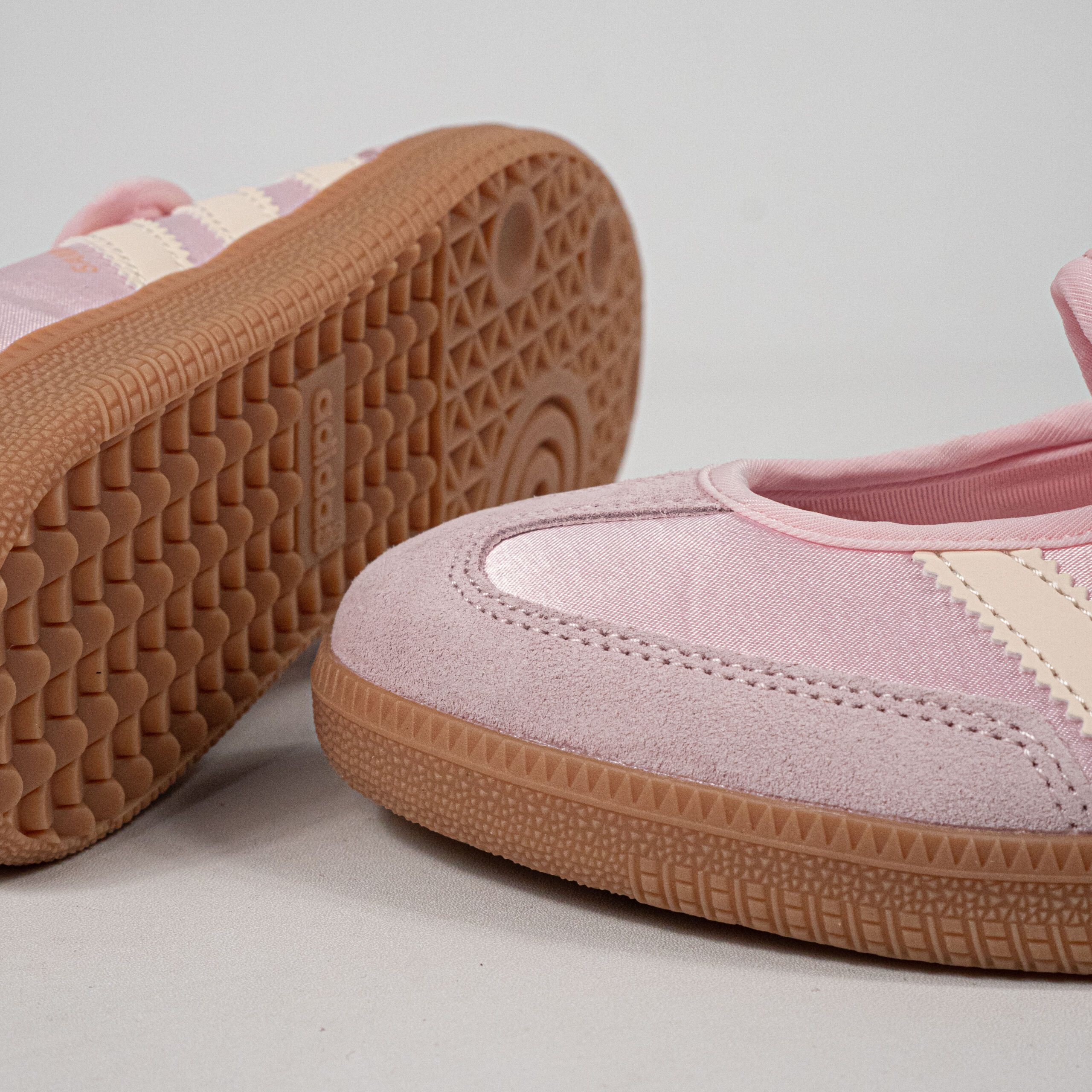 Sepatu Adidas Samba Jane Sandy Pink Cream White Women Casual Sneakers Wanita Sepatu Kasual - Image 3