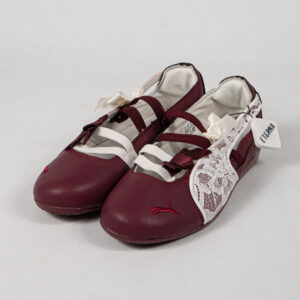 Sepatu Puma Speedcat Ballet Lace Ruby Shimmer Maroon Women Casual Sneakers Wanita Sepatu Kasual
