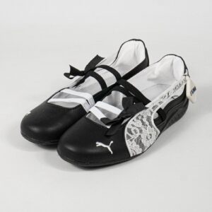 Sepatu Puma Speedcat Ballet Lace Black White Casual Women Shoes Sepatu Kasual Wanita