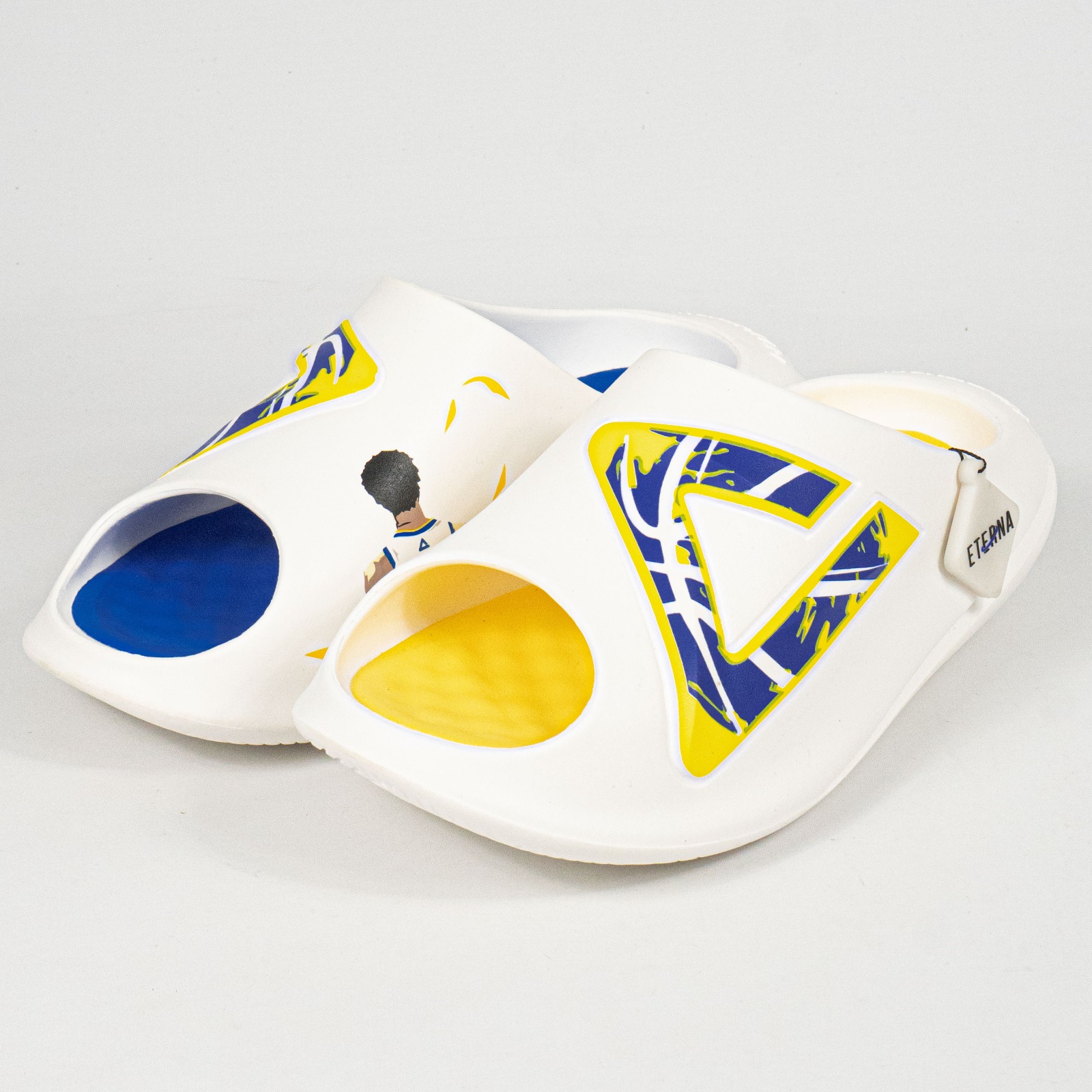 Sandal Peak Tai-Chi Slides Giant White Royal Blue Orange Unisex Slipper Sendal Pria Wanita