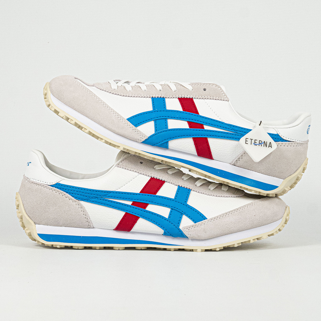 Sepatu Onitsuka Tiger EDR 78 White Directoire Blue Red Unisex Sneakers Casual Authentic - Image 5