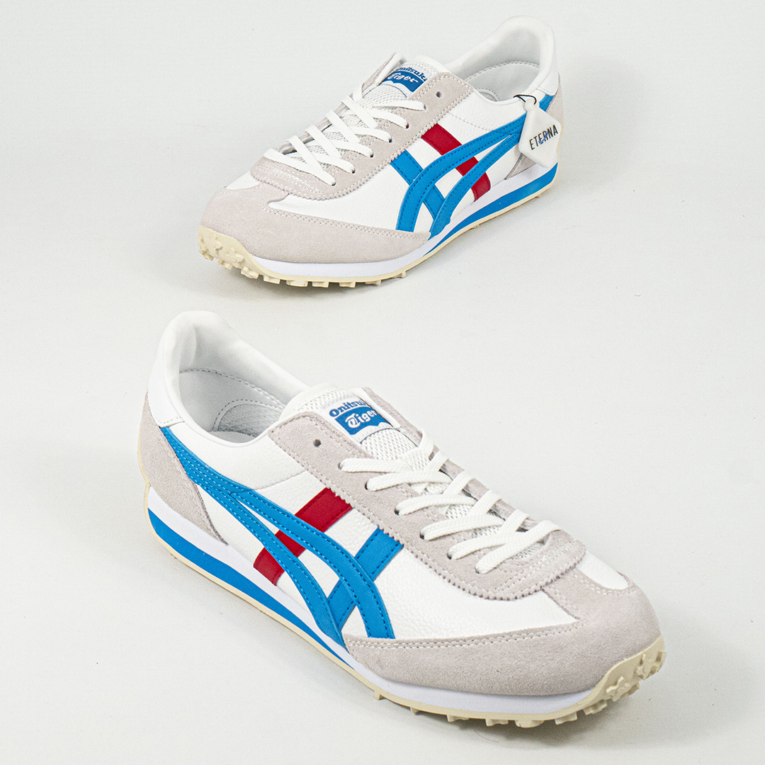 Sepatu Onitsuka Tiger EDR 78 White Directoire Blue Red Unisex Sneakers Casual Authentic - Image 4