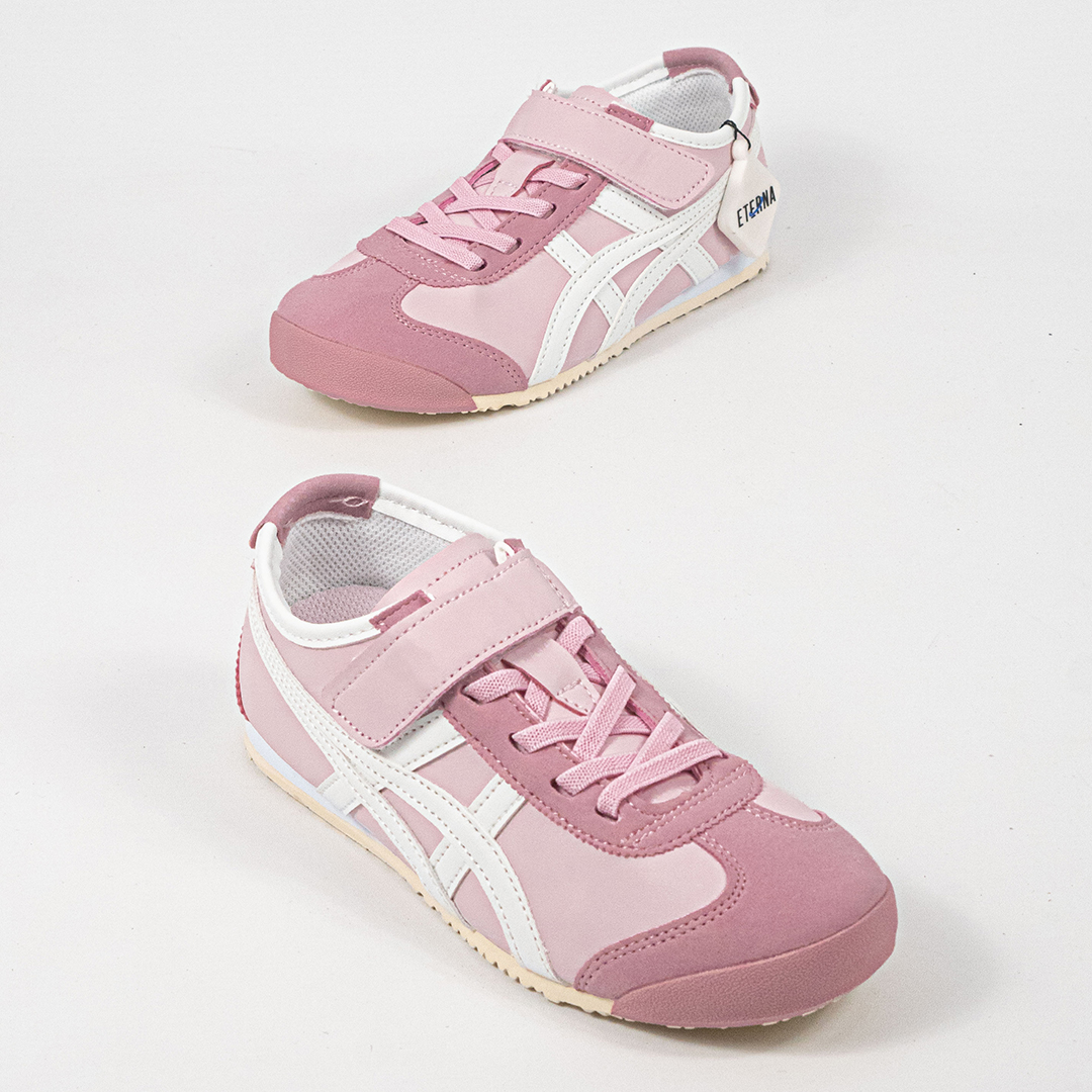 Sepatu Onitsuka Tiger Mexico 66 Kids Pink Watershed White Sneakers Casual Authentic - Image 4