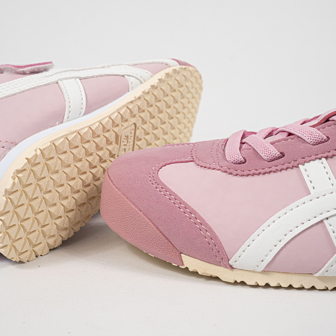 Sepatu Onitsuka Tiger Mexico 66 Kids Pink Watershed White Sneakers Casual Authentic - Image 2