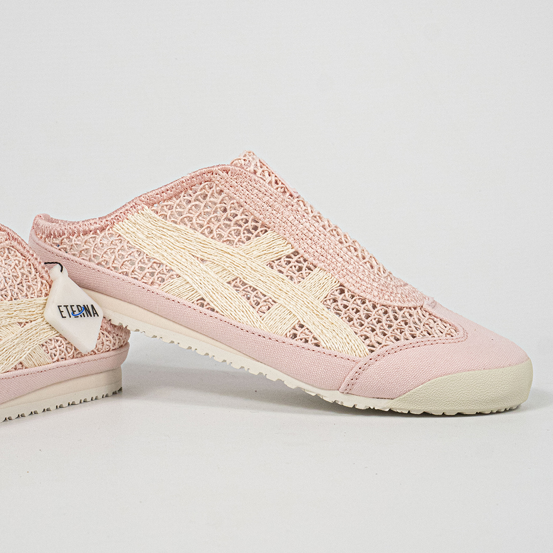 Sepatu Onitsuka Tiger Mexico 66 Sabot Cream White Unisex Sneakers Casual Authentic - Image 3