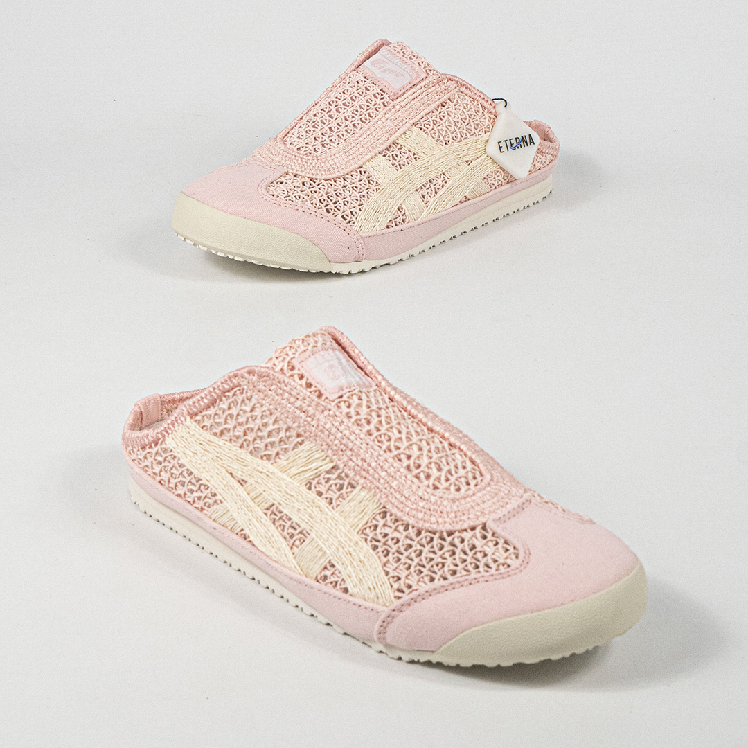 Sepatu Onitsuka Tiger Mexico 66 Sabot Cream White Unisex Sneakers Casual Authentic - Image 4