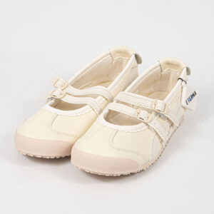 Sepatu Onitsuka Tiger Mexico TGRS TIGRESS Ivory Cream Beige Unisex Sneakers Casual Authentic