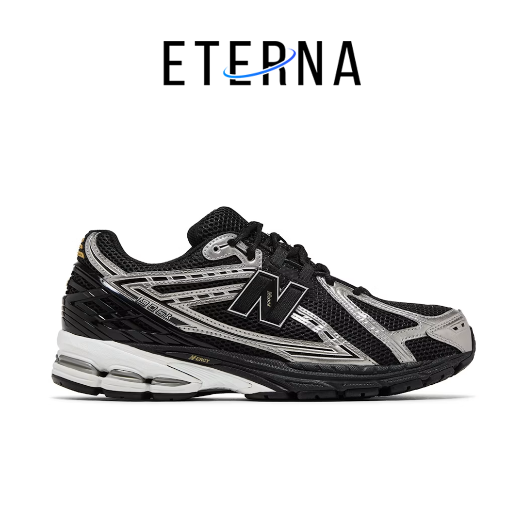Sepatu New Balance NB 1906R Black Dark Silver Metallic Grey Sneakers Casual Gym Outdoor Indoor Running Olahraga Authentic - Image 2