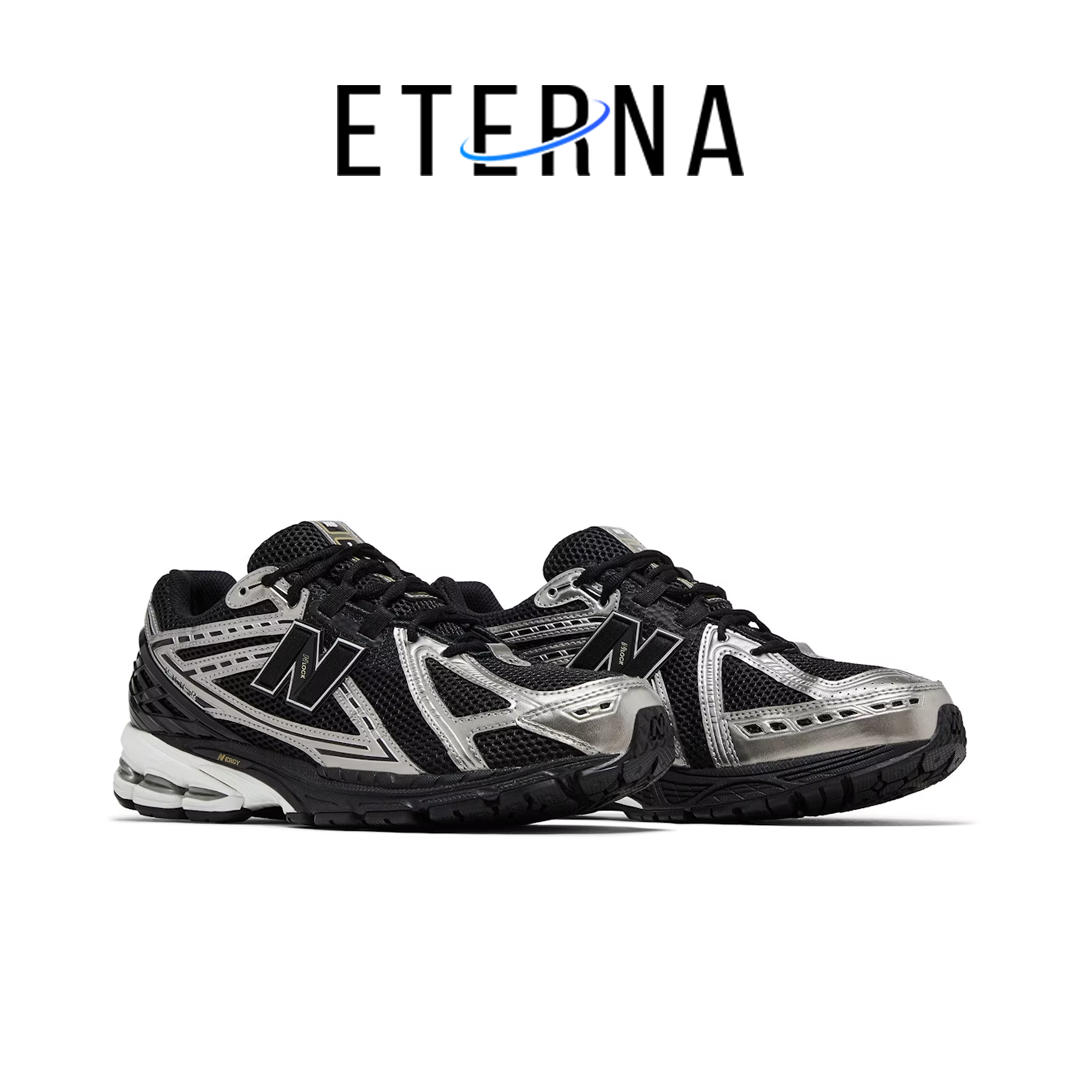 Sepatu New Balance NB 1906R Black Dark Silver Metallic Grey Sneakers Casual Gym Outdoor Indoor Running Olahraga Authentic