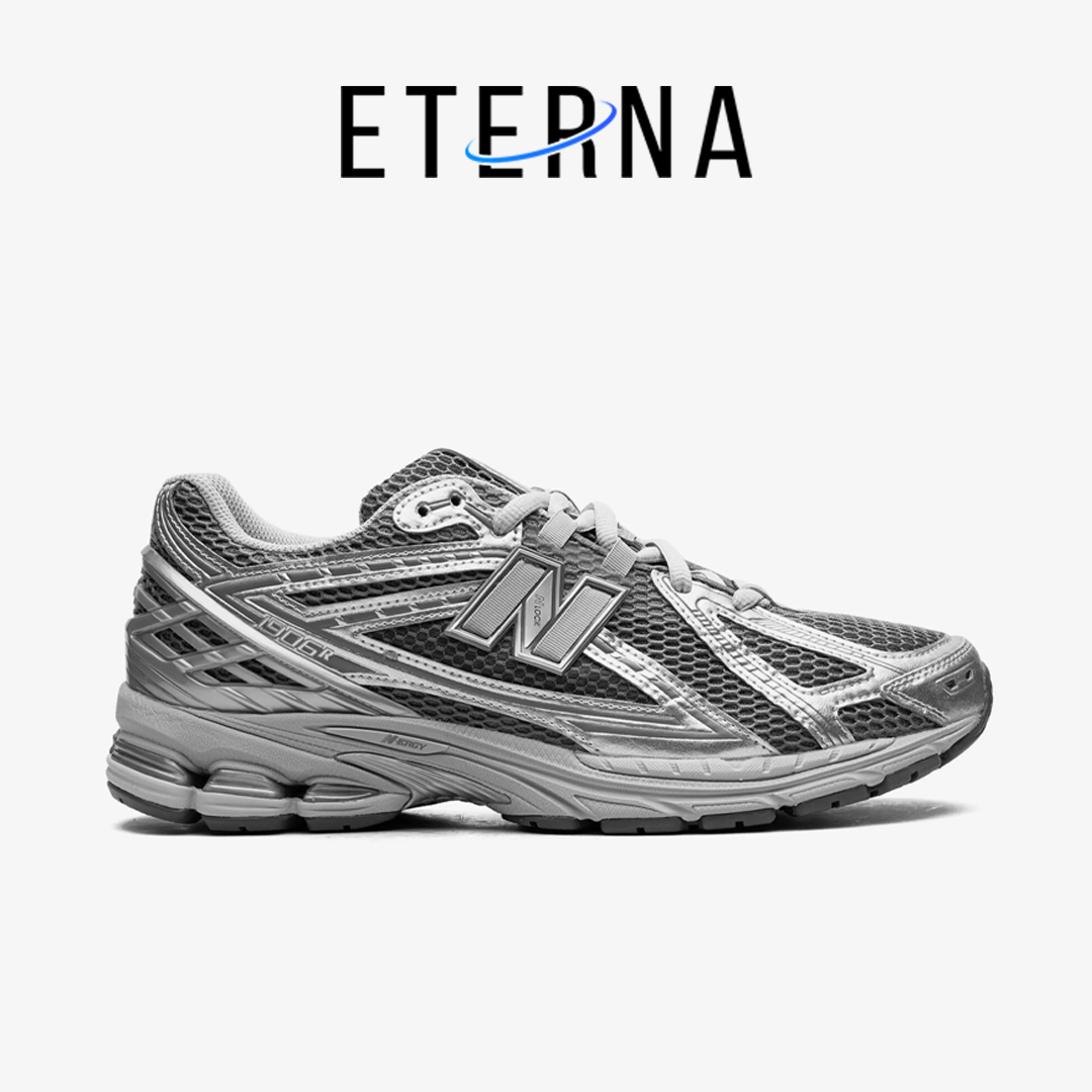 Sepatu New Balance NB 1906R Harbor Grey Silver Metallic Sneakers Casual Gym Outdoor Indoor Running Olahraga Authentic