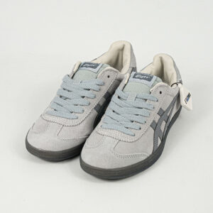 Sepatu Onitsuka Tiger Tokuten Grey Black Unisex Sneakers Casual Authentic