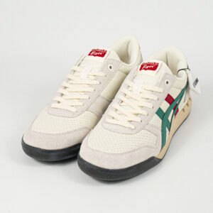 Sepatu Onitsuka Tiger Ultimate 81 EX Birch Green Red Yellow Unisex Sneakers Casual Authentic
