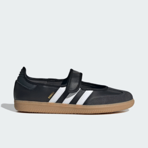 Sepatu Adidas Samba Jane Carbon Black Gum Cloud White Casual Shoes Authentic