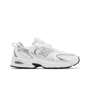 Sepatu New Balance NB 530 White Silver Metallic Grey Sport Shoes Olahraga Authentic