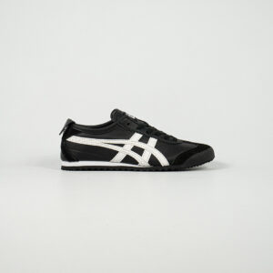 Sepatu Onitsuka Tiger Mexico 66 Deluxe Black White Sneakers Casual Authentic