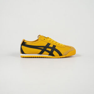 Sepatu Onitsuka Tiger Mexico 66 Deluxe Yellow Black Sneakers Casual Authentic