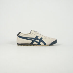 Sepatu Onitsuka Tiger Mexico 66 Kids Birch Peacoat Navy Sneakers Casual Authentic
