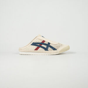 Sepatu Onitsuka Tiger Mexico 66 Sabot Cream Mako Blue Navy Red Unisex Sneakers Casual Authentic