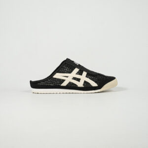 Sepatu Onitsuka Tiger Mexico 66 Sabot Black Cream Unisex Sneakers Casual Authentic