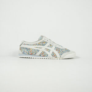 Sepatu Onitsuka Tiger Mexico 66 White Floral Unisex Sneakers Casual Authentic