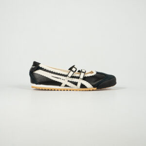 Sepatu Onitsuka Tiger Mexico TGRS TIGRESS Black White Cream Yellow Unisex Sneakers Casual Authentic