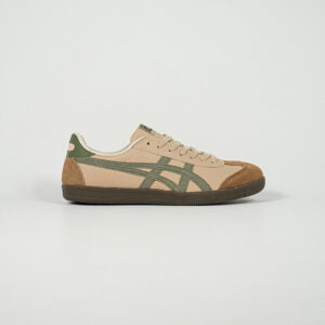 Sepatu Onitsuka Tiger Mexico Tokuten Beige Green Unisex Sneakers Casual Authentic