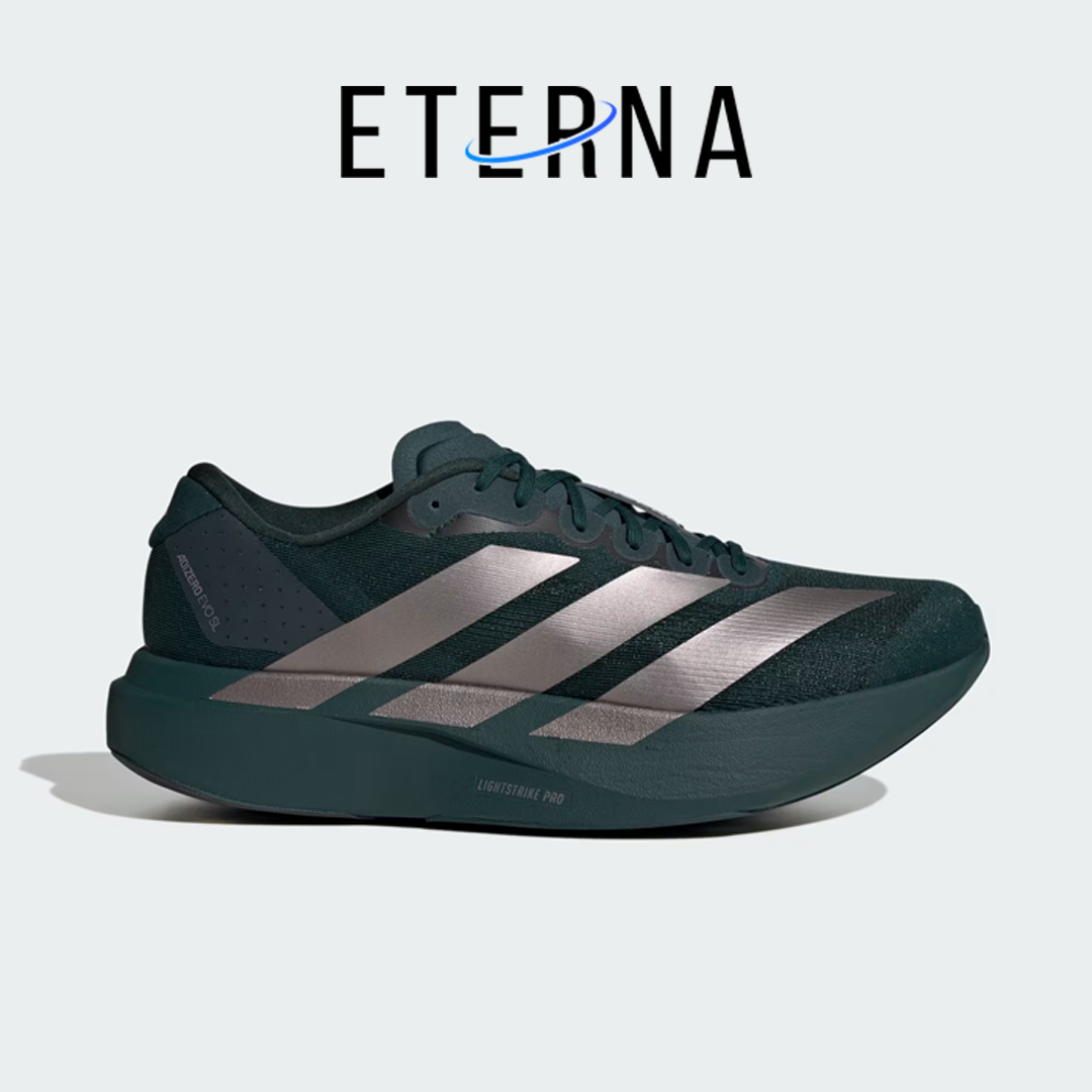 Sepatu Adidas Adizero EVO SL Aurora Ivy Silver Green Casual Olahraga Outdoor Indoor Running Sneakers Authentic