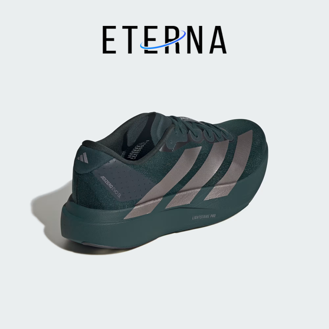 Sepatu Adidas Adizero EVO SL Aurora Ivy Silver Green Casual Olahraga Outdoor Indoor Running Sneakers Authentic - Image 5
